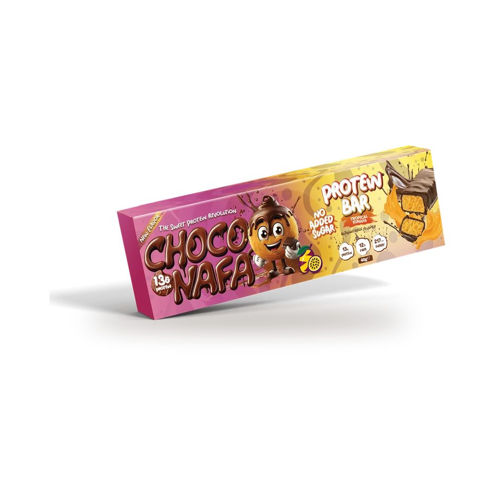 ChocoNafa Tropicana Mango Protein Bar