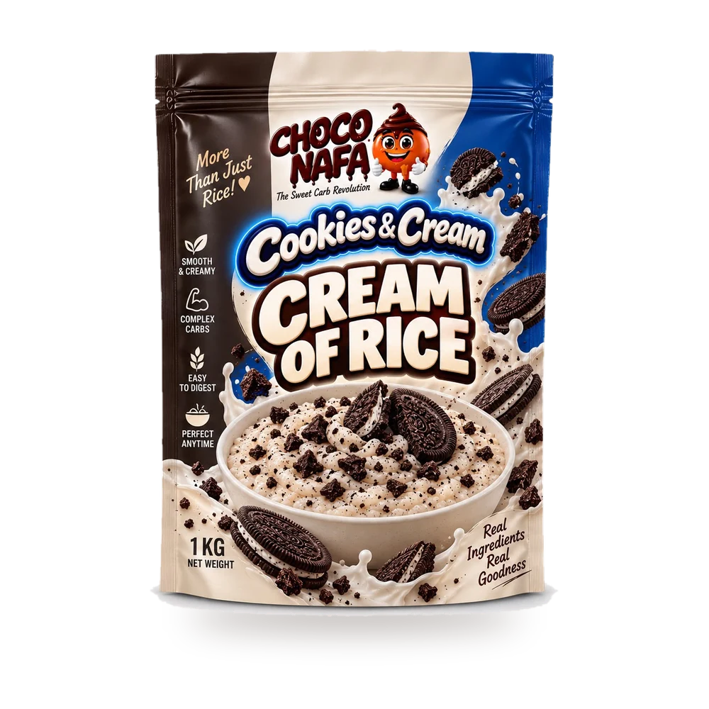 ChocoNafa Cookies and Cream Cream of Rice