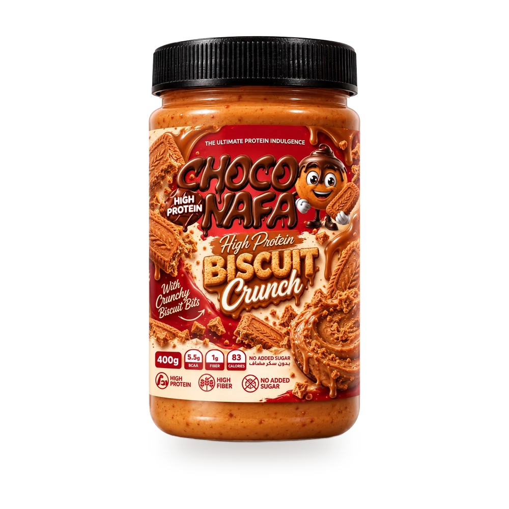 ChocoNafa Biscuit Crunch Protein Spread