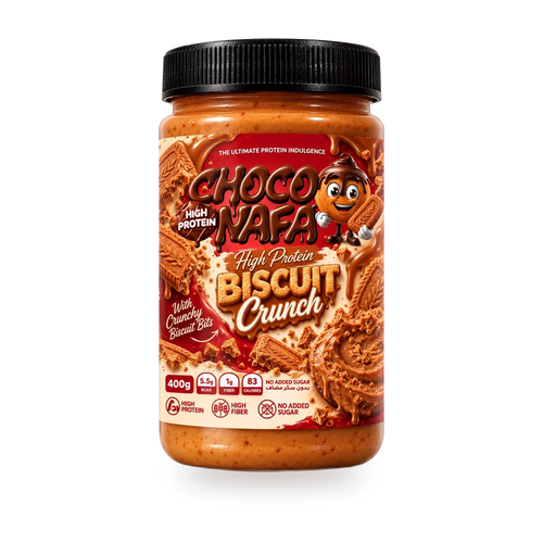 ChocoNafa Biscuit Crunch Protein Spread