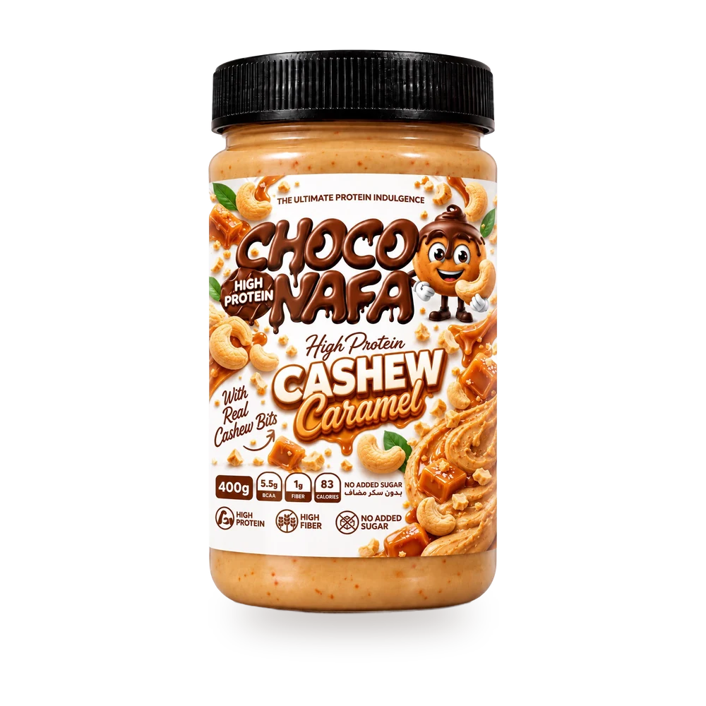 ChocoNafa Cashew Caramel Protein Spread