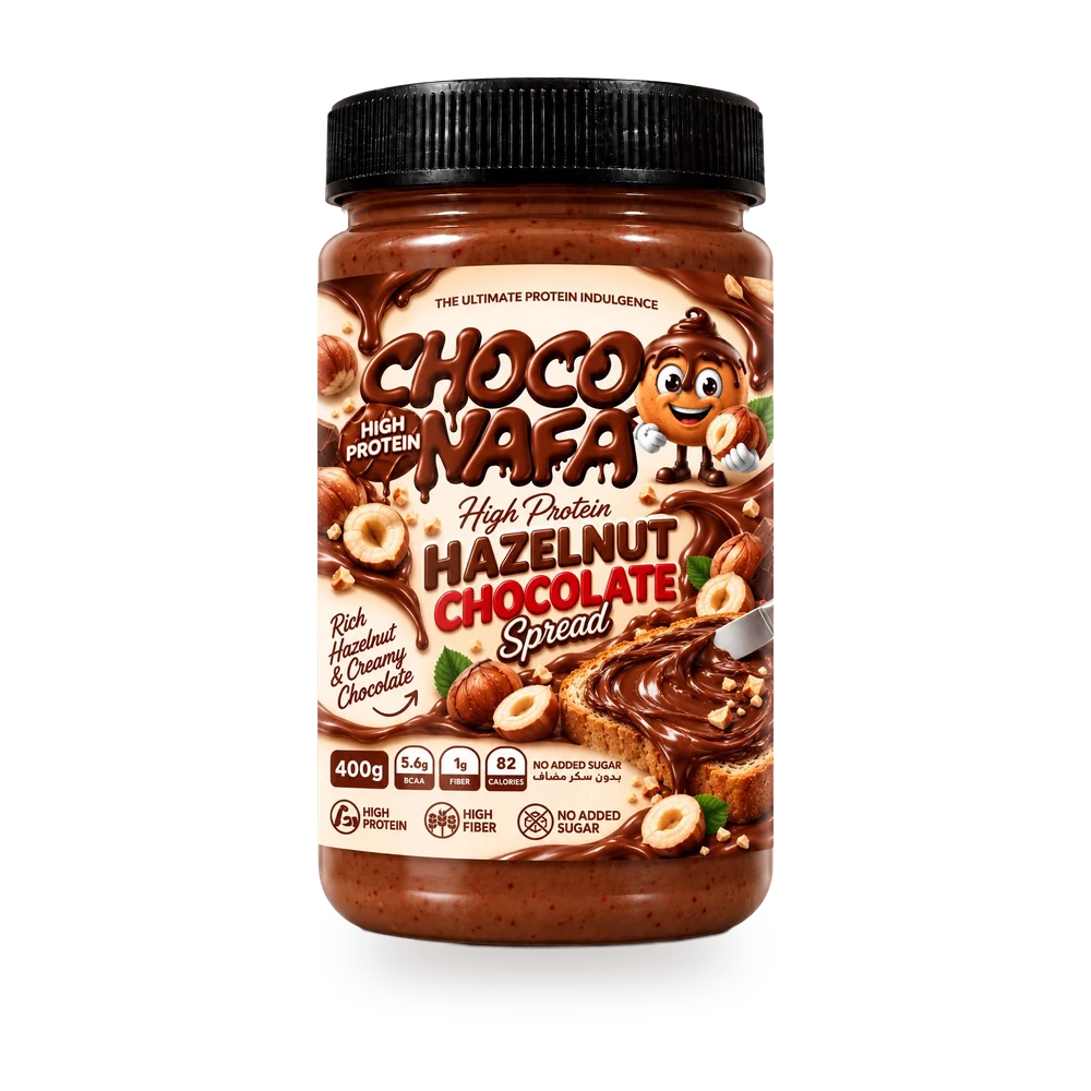 ChocoNafa Hazelnut Chocolate Protein Spread