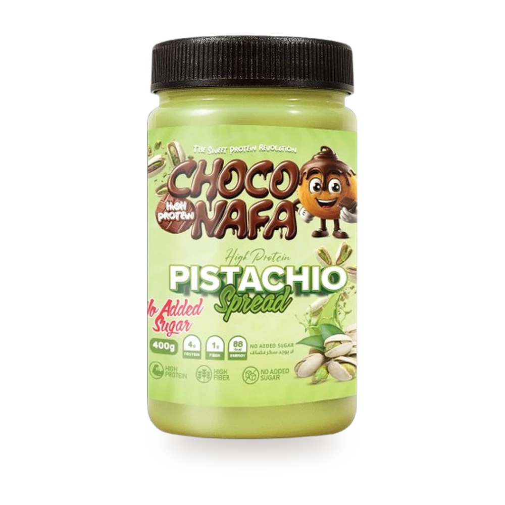 ChocoNafa Pistachio Protein Spread 400g